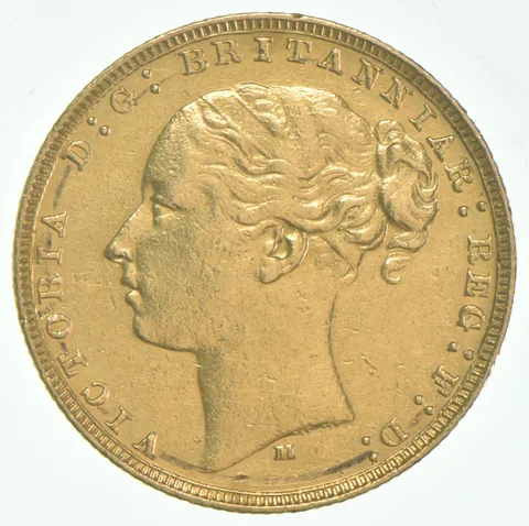 1879 Great Britain 1 Gold Sovereign Better Date a1834
