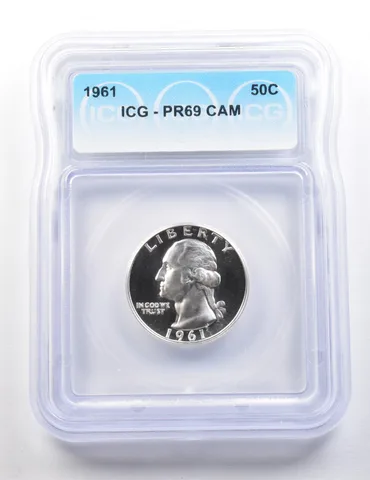 1961 Washington Quarter PR69 CAM ICG *9545