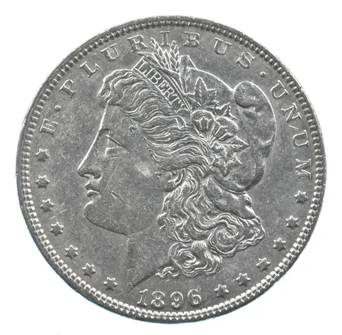 Early - 1896 Morgan Silver Dollar - 90% US Coin *724