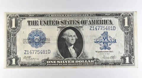 1923 $1 Silver Certificate Large Note Blue Seal Fr#238 *0528