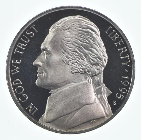 1995-S Jefferson Nickel Proof
