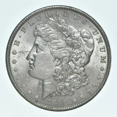 BU/Unc 1890 (P) Morgan Silver Dollar (1 coin)