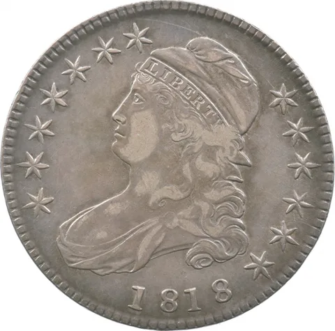 1818 Capped Bust Half Dollar 114a *8321