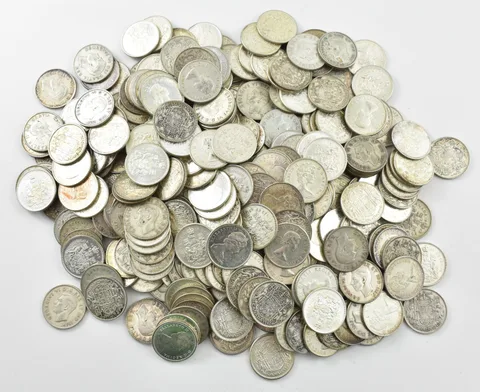 (20) $10 Face 80% Silver Canadian Canada Half Dollars Roll Bullion Lot