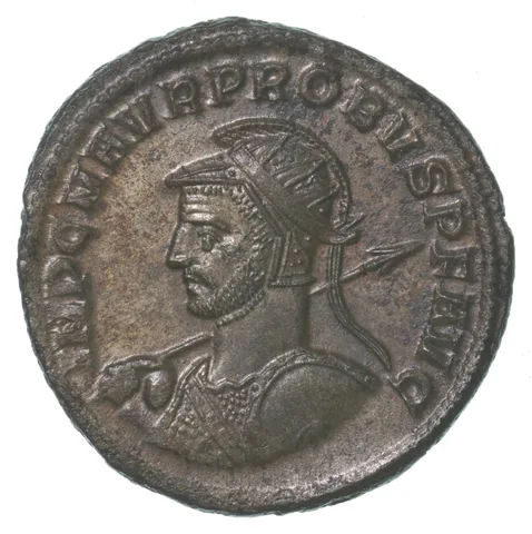 277 AD Ancient Roman Antoninianus Horseback Probus *5004