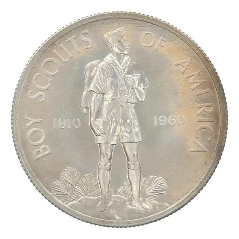 1960 Boy Scouts Heraldic Art Medal Peripheral Tone *6240