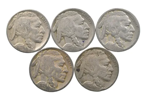 BETTER Lot 1929-S 1928-S 1920-S 1929-D 1929-S Buffalo Nickel Collection *124