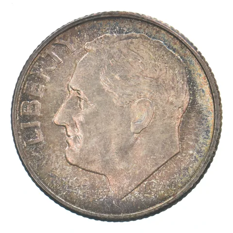 1949 Roosevelt Dime Beautiful Tone *9540