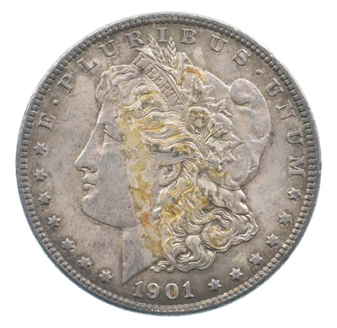 Better 1901-O Morgan Silver Dollar - 90% US Coin - Nice Coin *594