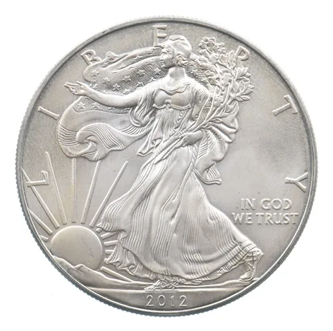 Better Date 2012 American Silver Eagle 1 Troy Oz .999 Fine Silver *638