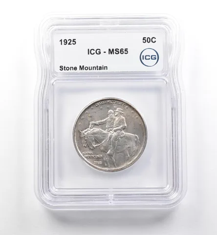 1925 Stone Mountain Commemorative Half Dollar MS65 ICG *7510