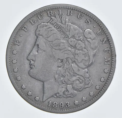 1893-CC Morgan Silver Dollar *1045