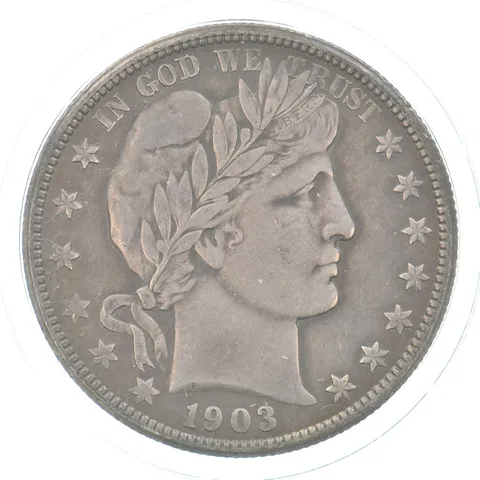 1903-S Barber Half Dollar Beautiful Tone *0698