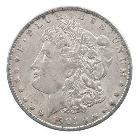 Better 1901-O Morgan Silver Dollar - 90% US Coin - Nice Coin *412