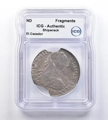 ND Reales Fragments El Cazador Shipwreck Authentic ICG *2010