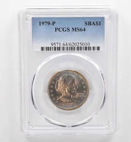 1979-P Susan B Anthony $1 MS64 PCGS Beautiful Tone *9548