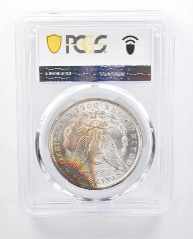 1884-O Morgan Silver Dollar MS64 PCGS CAC Peripheral Tone *8026