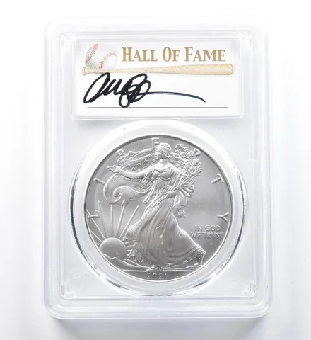 2021 (P) American Silver Eagle T1 Sandberg Emergency Issue FDOI MS70 PCGS a1248