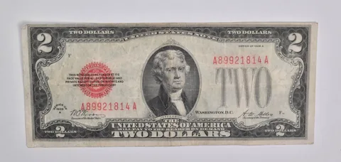 1928-A $2 United States Legal Tender Note Red Seal *5373