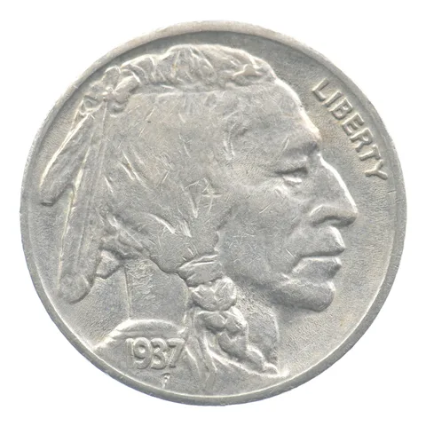 1937-S Indian Head Buffalo Nickel *9215