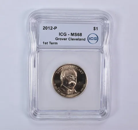 2012-P Presidential $1 Grover Cleveland 1st Term SMS MS68 ICG