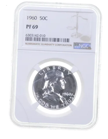 PF69 1960 Franklin Half Dollar - Graded NGC *6511