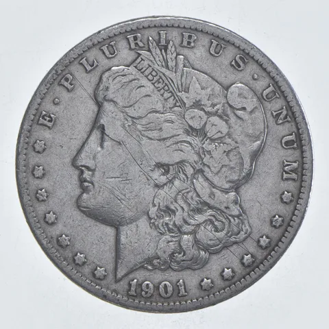 Early - 1901-O Morgan Silver Dollar - 90% US Coin *165