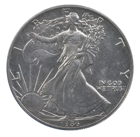 Better Date 1986 American Silver Eagle 1 Troy Oz .999 Fine Silver *764