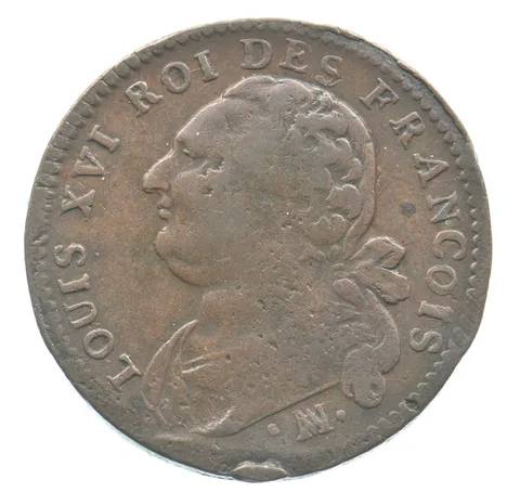 1791 MA France 12 Deniers *6510