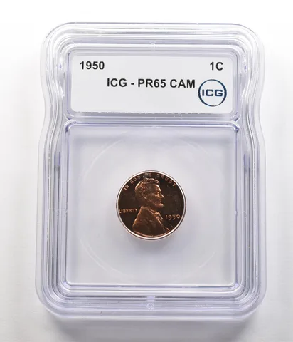 1950 Lincoln Wheat Cent PR65 CAM ICG *6766