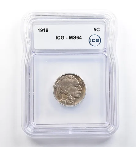 1919 Indian Head Buffalo Nickel MS64 ICG *9943