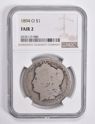 FAIR 2 1894-O Morgan Silver Dollar NGC Lowball Low Ball a4572