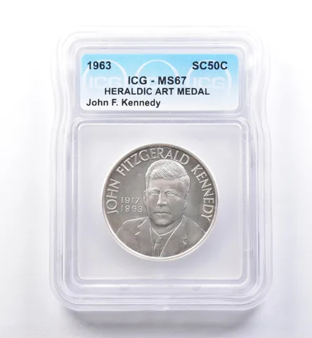 1963 So Called Half Dollar John F Kennedy MS67 ICG *8527