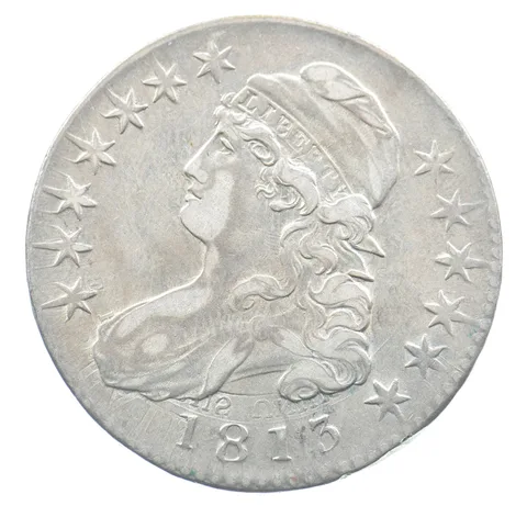 1813 Capped Bust Half Dollar O-110 R1 *5056