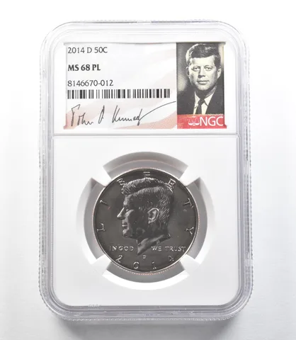 2014-D Kennedy Half Dollar MS68 PL NGC a0156