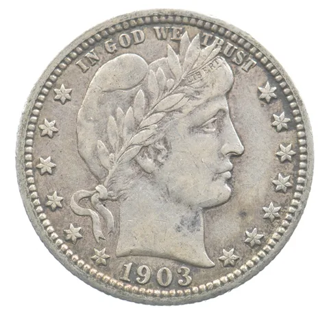 1903 Barber Quarter *5095