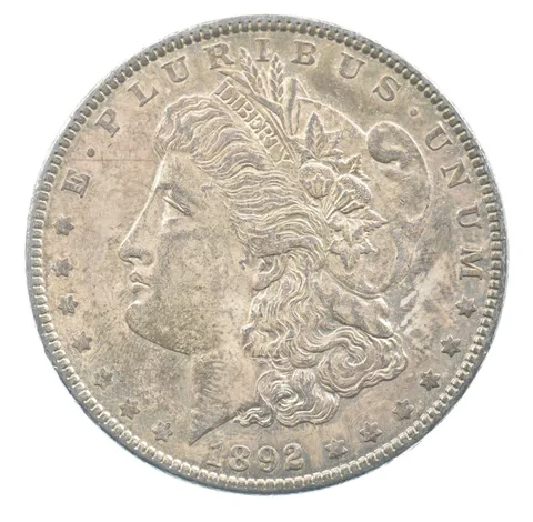 1892 Morgan Silver Dollar *5092