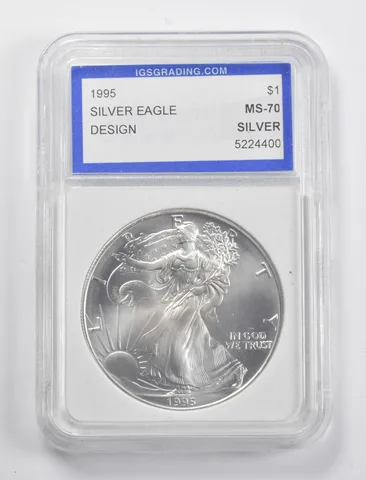 1995 American Silver Eagle a5263