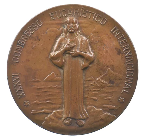 1955 Brazil XXXVI International Eucharistic Congress Cardinal Masella *0146