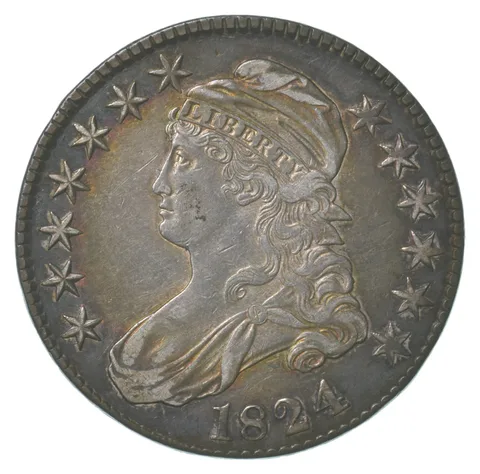 1824 Capped Bust Half Dollar *6424