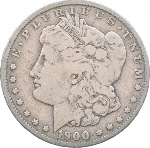 1900-O/CC Morgan Silver Dollar O Over CC *5834