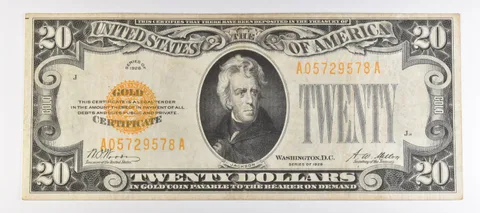 1928 $20 US Gold Certificate Fr#2402 *1005
