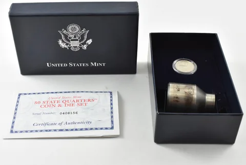 2000 Washington Quarter Maryland State Quarters Coin & Die Set *5488