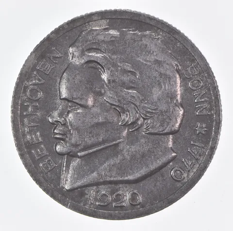 Better Date - 1920 City Of Bonn 50 Pfennigs World Coin *369