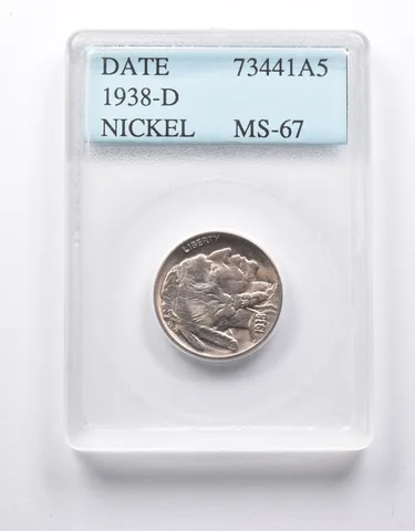 1938-D Indian Head Buffalo Nickel *8551