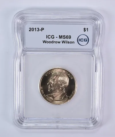 2013-P Presidential $1 Woodrow Wilson MS69 ICG