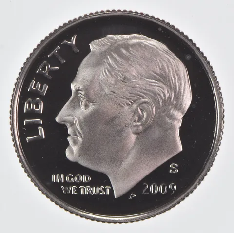 2009-S Roosevelt Dime CLAD Proof