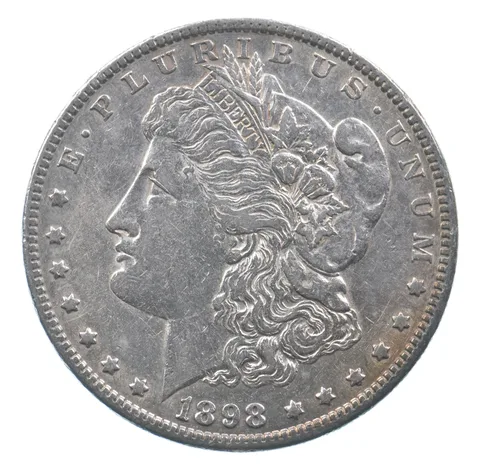 Better 1898 Morgan Silver Dollar - 90% US Coin - Nice Coin *400