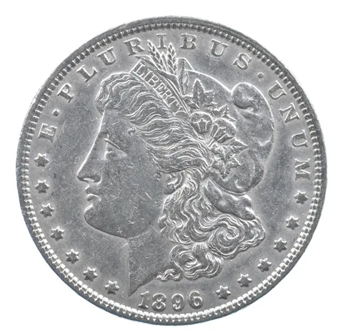 Better 1896 Morgan Silver Dollar - 90% US Coin - Nice Coin *499