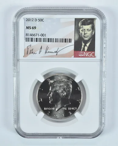 2012-D Kennedy Half Dollar MS69 NGC Special Label